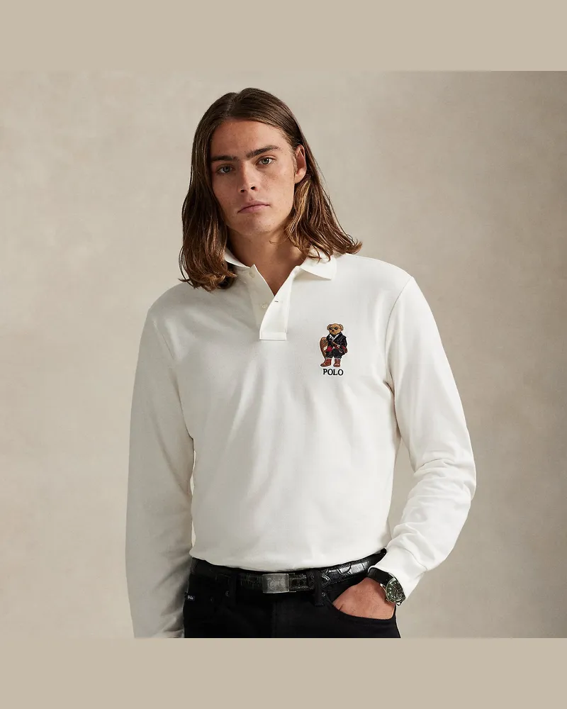 Ralph Lauren Classic-Fit Piqué-Poloshirt Cream