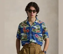 Tropisches Classic-Fit Freizeithemd