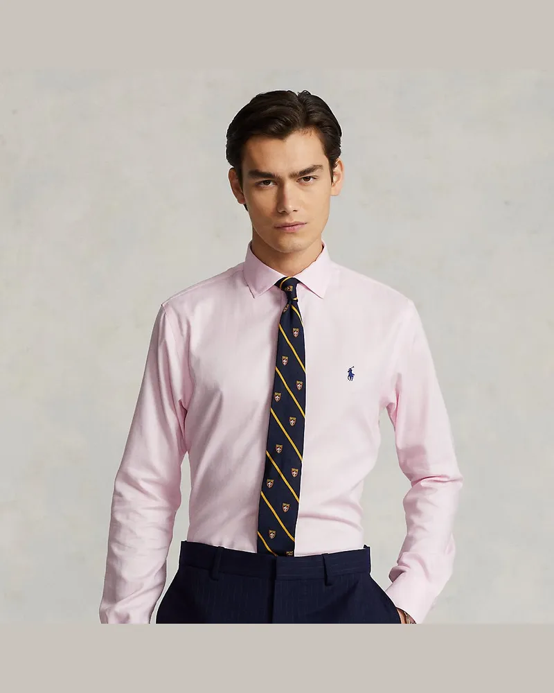 Ralph Lauren Slim-Fit Popelinehemd Pink