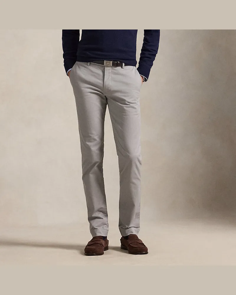 Ralph Lauren Slim-Fit Chinohose Greenwich Grey