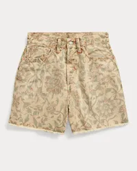 Ralph Lauren Denim-Shorts mit Blumenmuster Natural