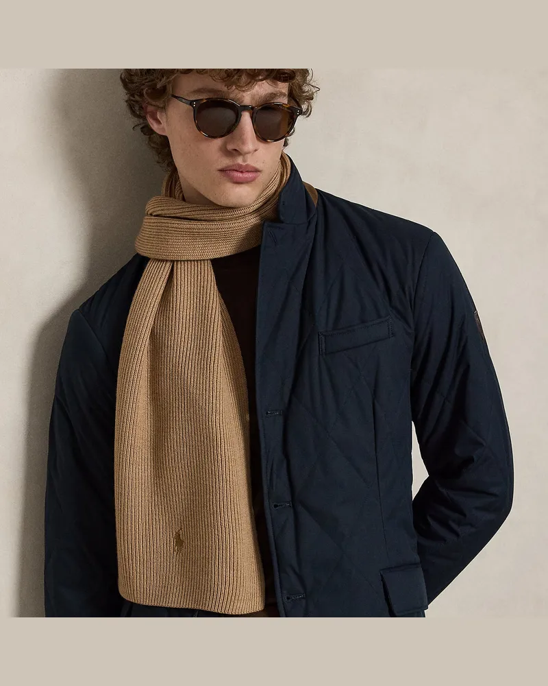 Ralph Lauren Wollschal mit Pony Tan