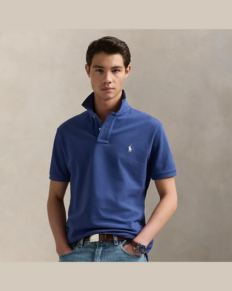 Ralph Lauren Das legendäre Piqué-Poloshirt Blue