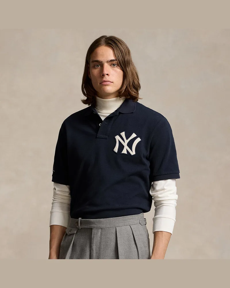 Ralph Lauren Poloshirt Polo  Ralph Lauren Lauren Yankees Blue