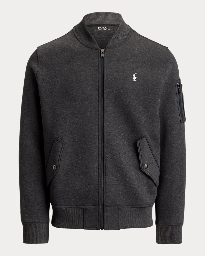 Ralph Lauren Fliegerjacke aus doppellagigem Stoff Grey