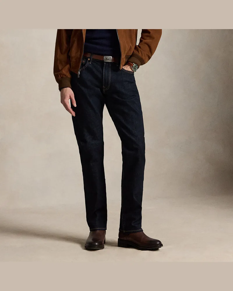 Ralph Lauren Gerade Stretchjeans Hampton Blue