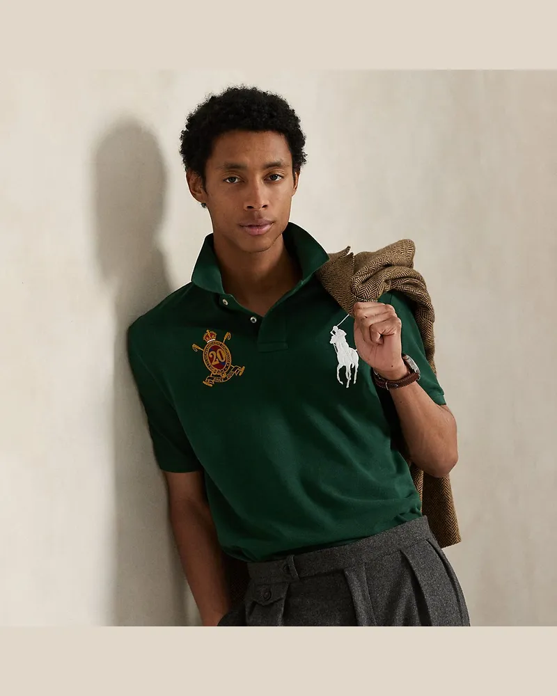 Ralph Lauren Jubiläums-Poloshirt mit Big Pony Green