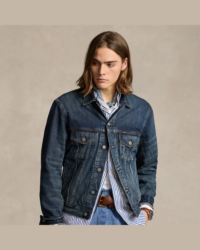 Ralph Lauren Denim-Truckerjacke Blue
