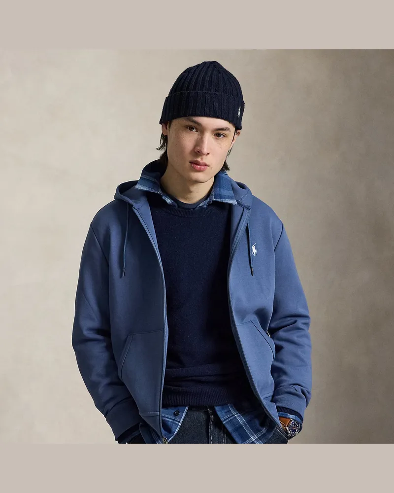 Ralph Lauren Doppellagige Kapuzenjacke Blue
