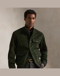 Ralph Lauren Wildlederjacke Green