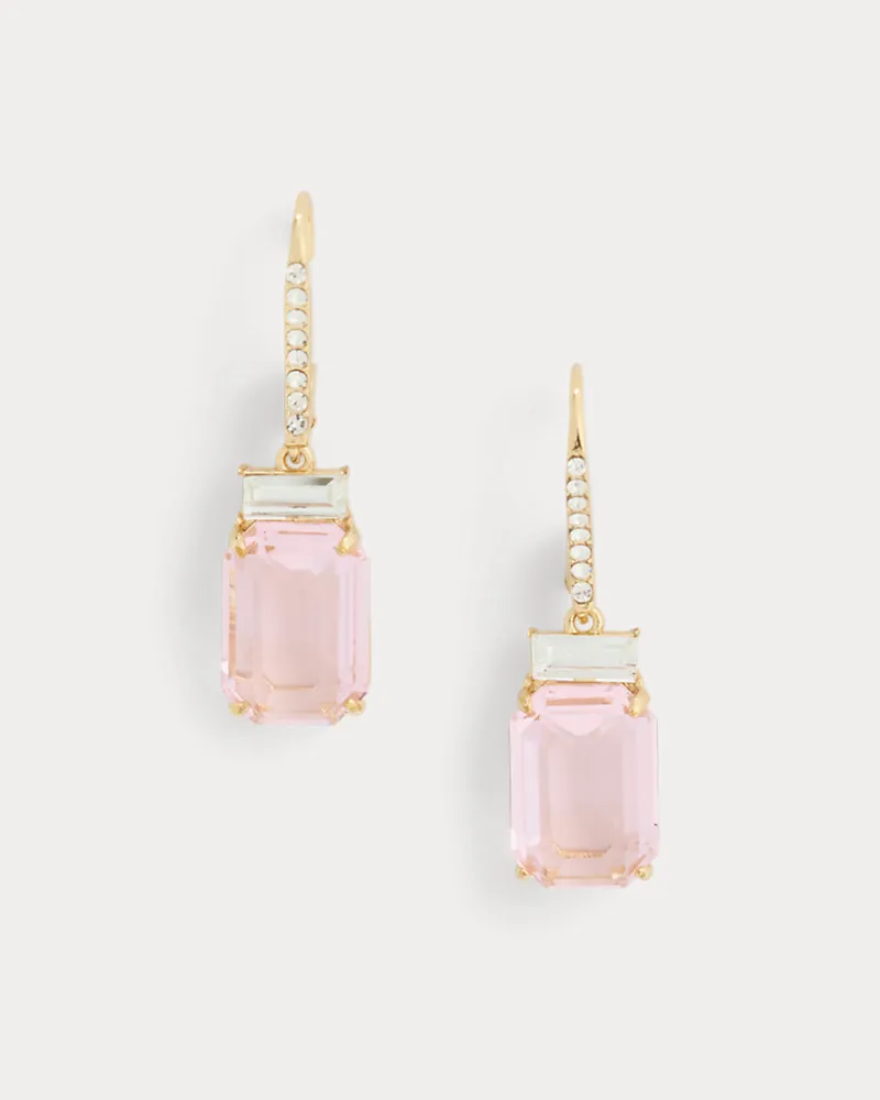 Ralph Lauren Vergoldete Ohrringe mit Schmucksteinen Gold