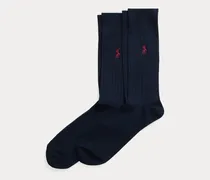 Anzugsocken in Rippenstrick