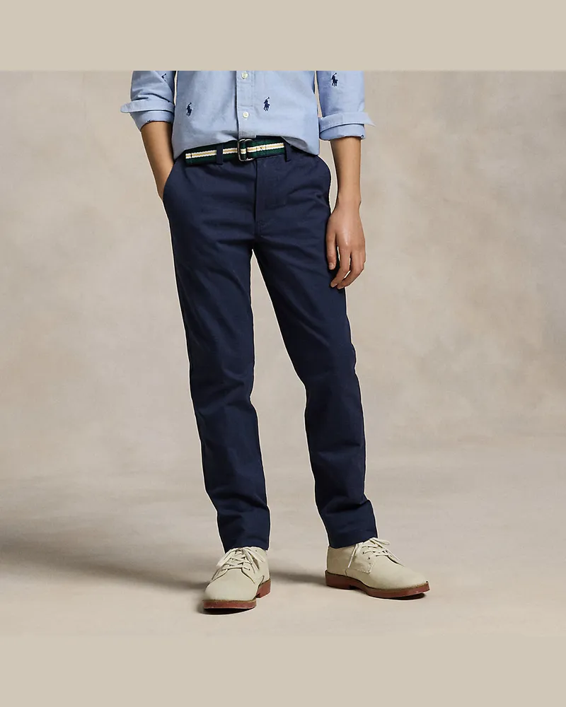 Ralph Lauren Slim-Fit Stretch-Twillhose mit Gürtel Multi