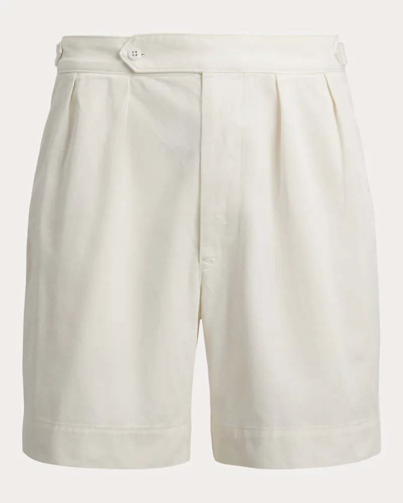 Ralph Lauren Relaxed-Fit Offiziersshorts aus Twill White
