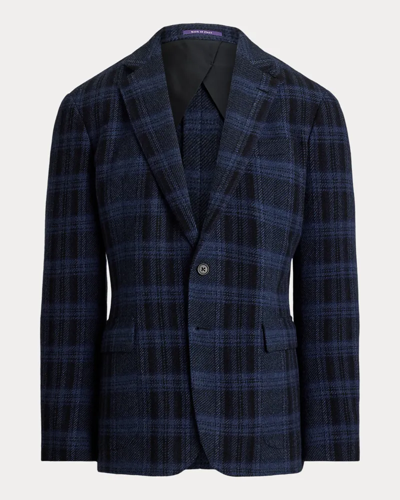 Ralph Lauren Handgeschneidertes Sakko Kent aus Wolle Blue