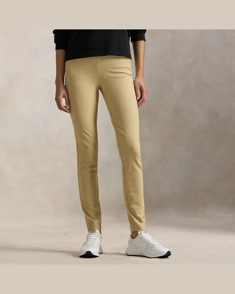 Ralph Lauren Hose aus Stretch-Twill Tan