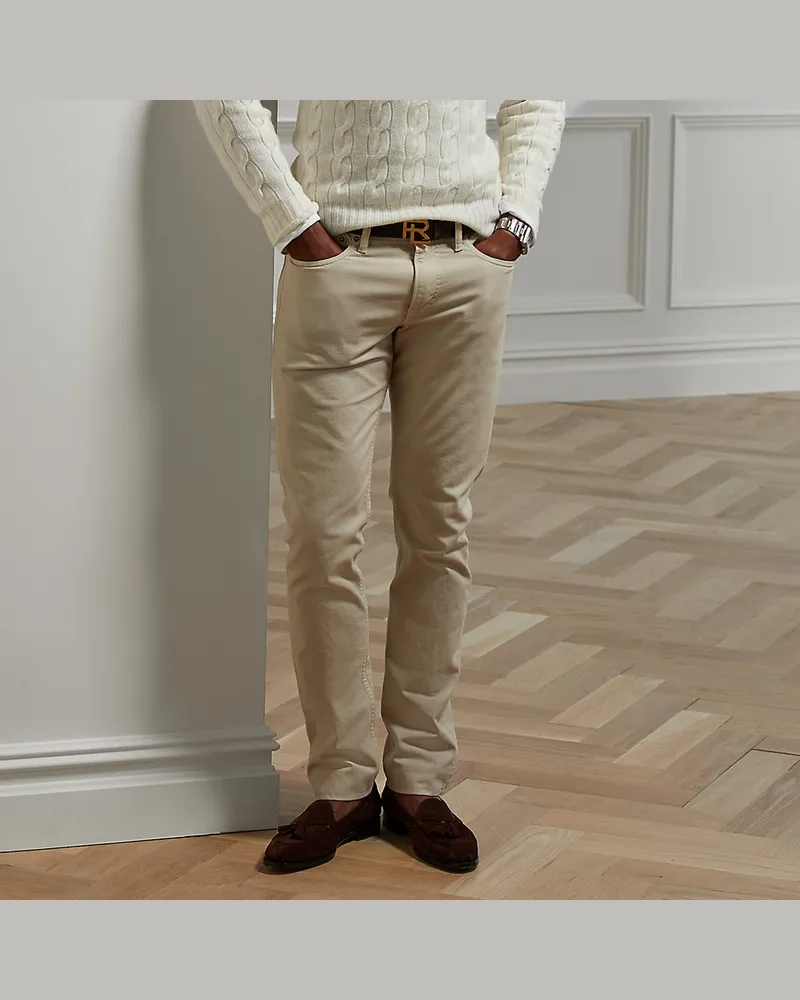 Ralph Lauren Slim-Fit Stretchjeans Tan