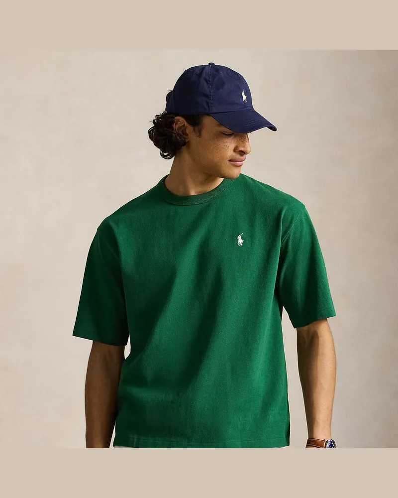 Ralph Lauren Relaxed-Fit Rundhals-T-Shirt aus Jersey Green