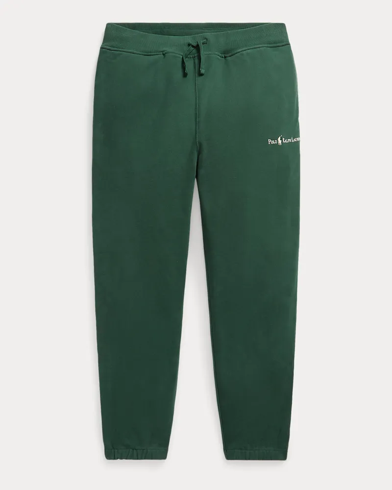 Ralph Lauren Relaxed-Fit Fleece-Jogginghose mit Logo Green
