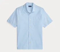 Gestreiftes Pyjamahemd aus Popeline