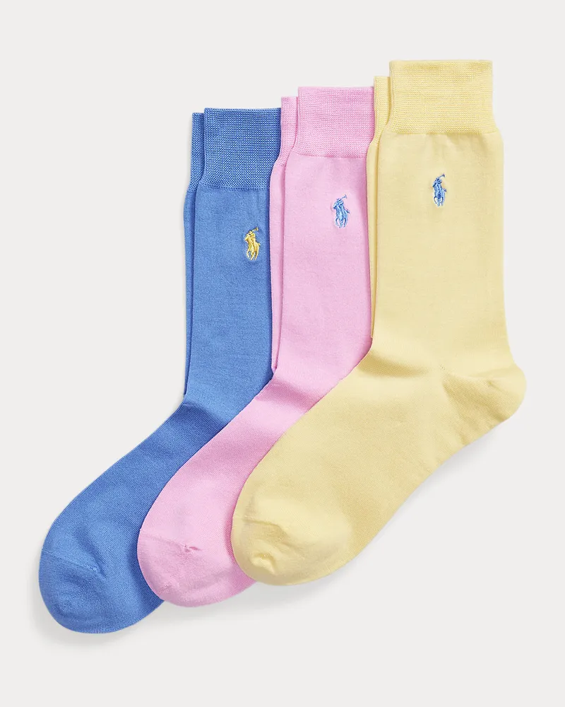 Ralph Lauren Anzugsocken im 3er-Pack Multi