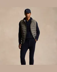 Ralph Lauren Die verstaubare Weste Colden Grey