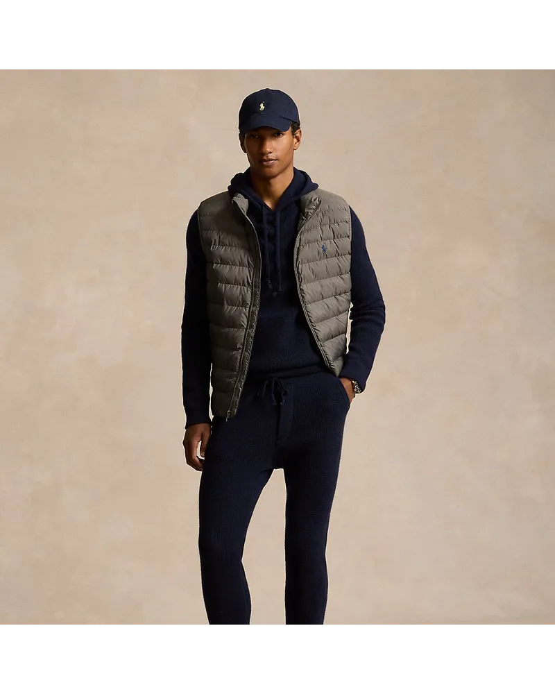 Ralph Lauren Die verstaubare Weste Colden Grey