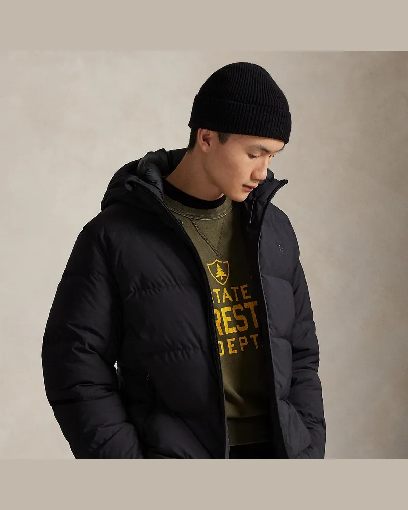 Ralph Lauren Matter Steppmantel mit Daunenfüllung Black