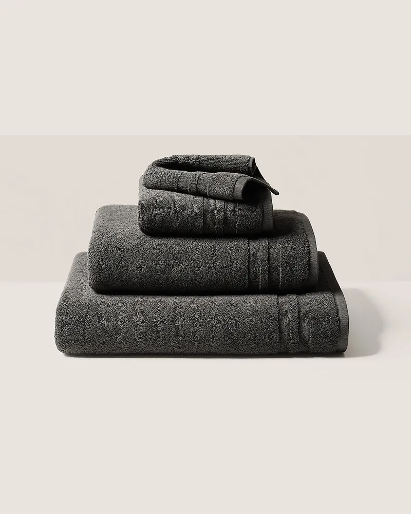 Ralph Lauren Home Badetücher und Fußmatte Payton Grey