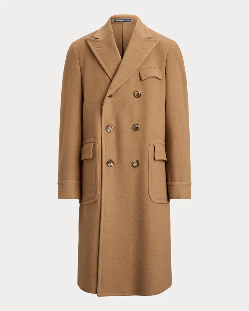 Ralph Lauren Polo-Kamelhaarmantel Tan