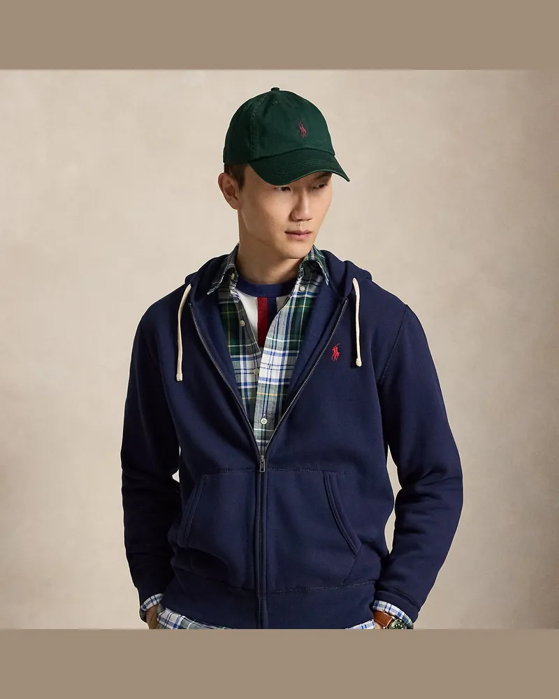 Ralph Lauren Das RL-Kapuzenshirt aus Fleece Blue