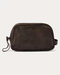 Ralph Lauren Reisetasche aus Leder Brown