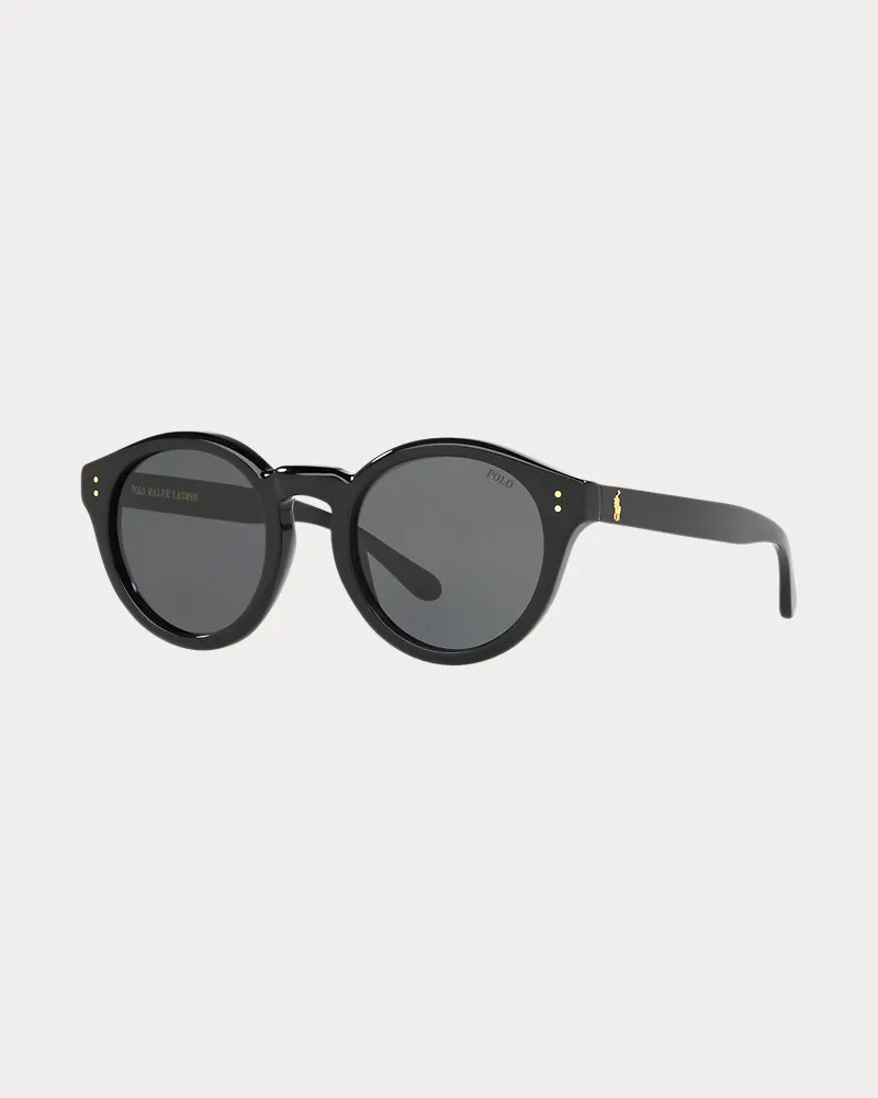 Ralph Lauren Panto-Sonnenbrille Black