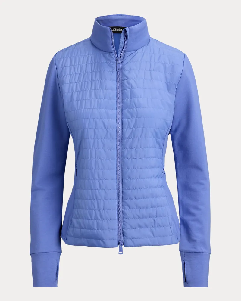 Ralph Lauren Hybrid-Jacke aus French-Terry Blue
