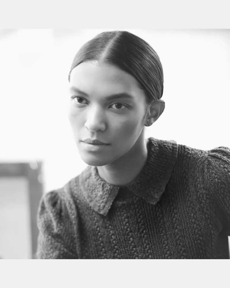 Ralph Lauren Pullover mit Zopf- und Lochmuster Blue