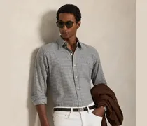 Custom-Fit Karo-Funktionshemd aus Twill