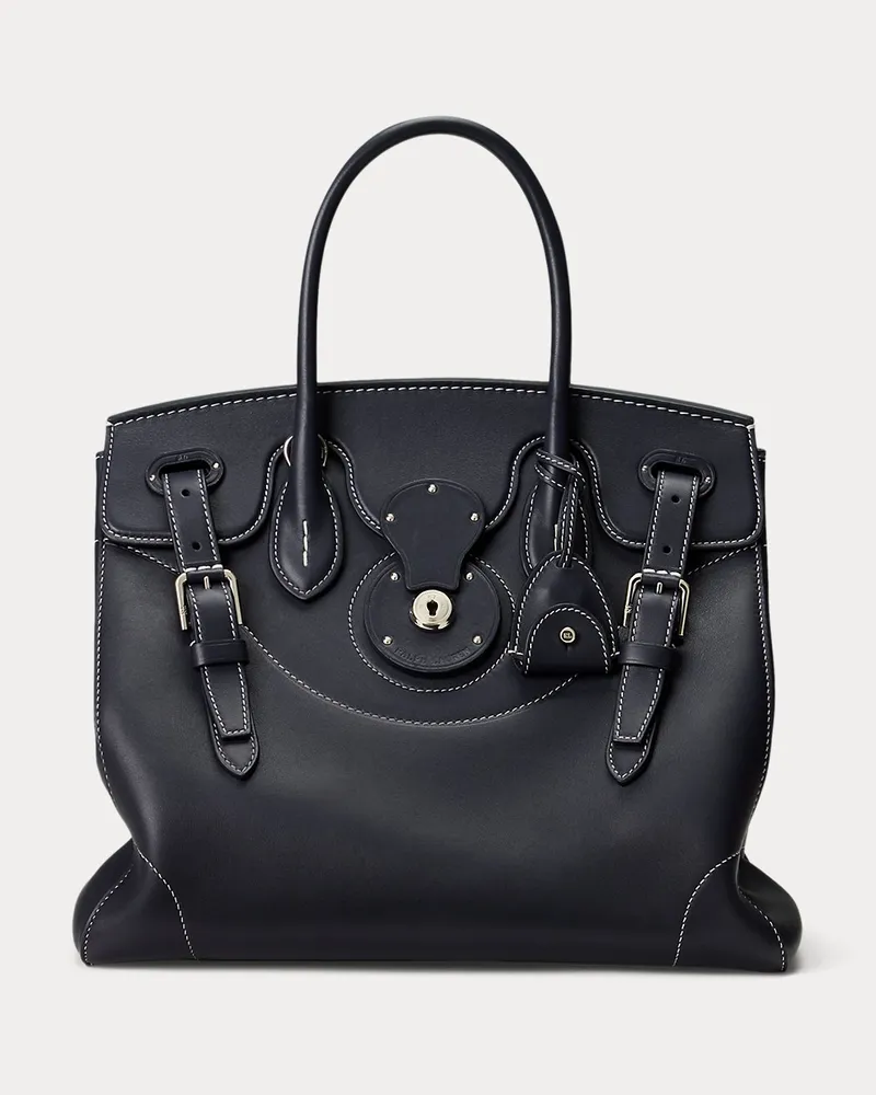 Ralph Lauren Extra-Soft Ricky 33 aus Kalbsleder Blue