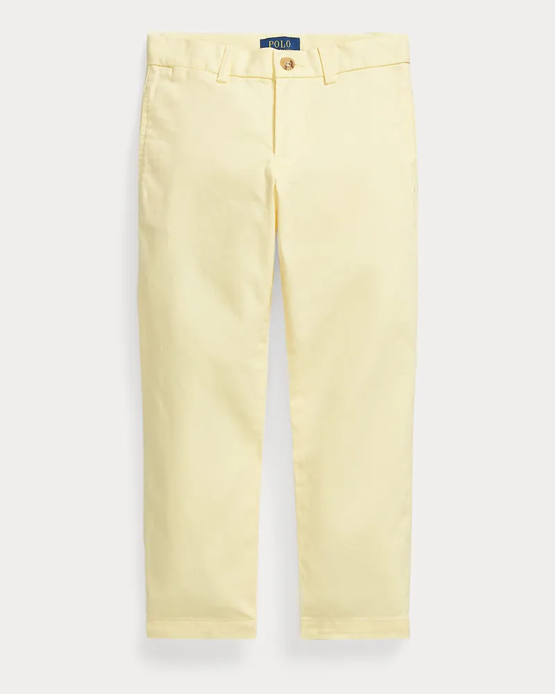 Ralph Lauren Straight-Fit Hose aus abriebfestem Twill Yellow
