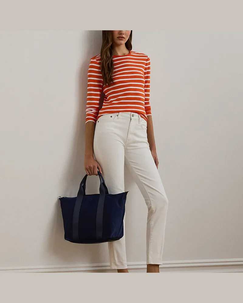 Ralph Lauren Extragroße Tragetasche Stevie aus Nylon Blue