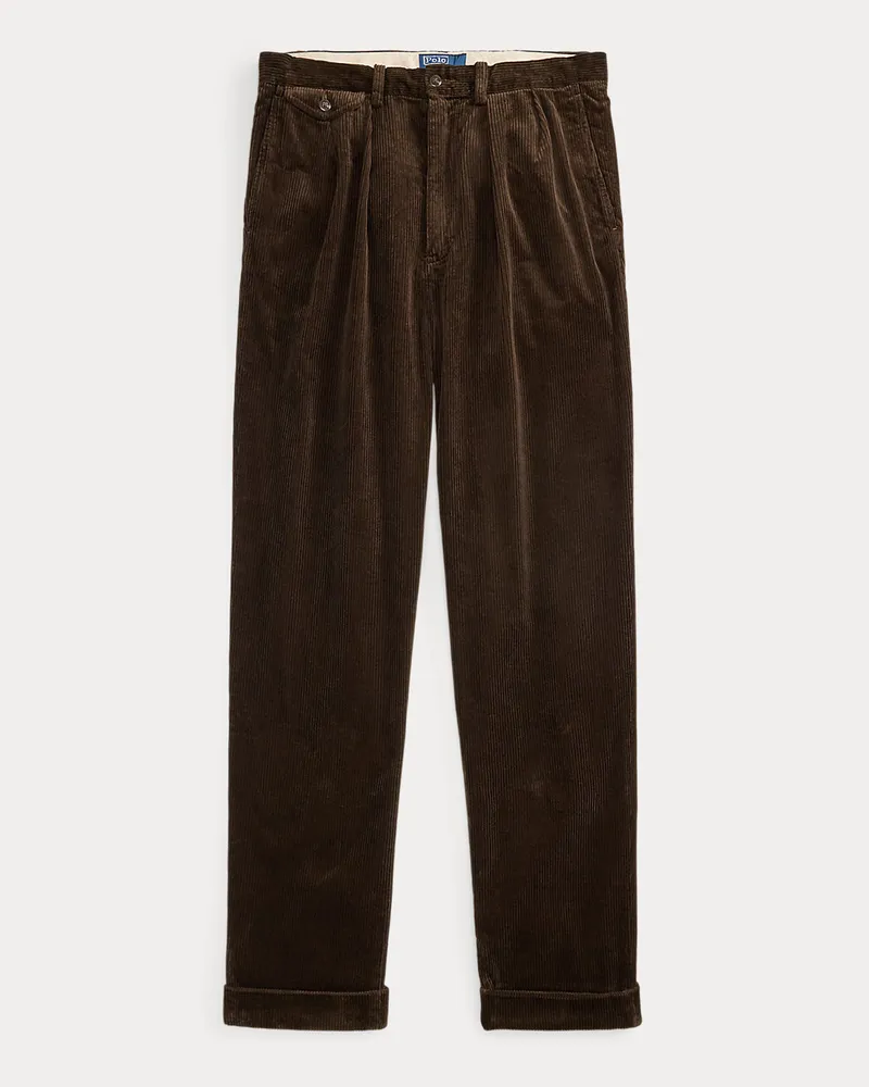 Ralph Lauren Relaxed-Fit Kordsamthose Whitman Brown