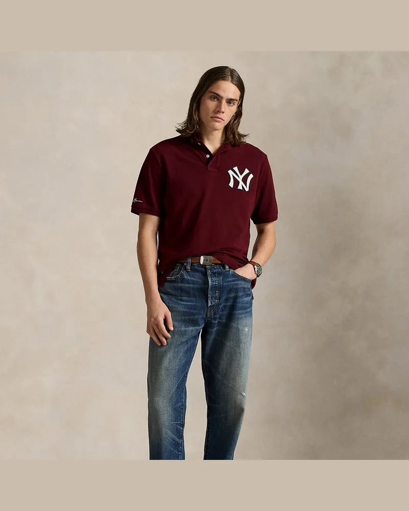 Ralph Lauren Poloshirt Polo  Ralph Lauren Lauren Yankees Red