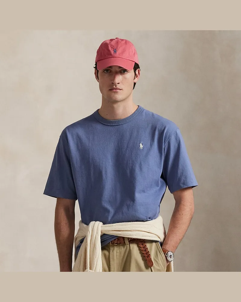 Ralph Lauren Relaxed-Fit Jersey-T-Shirt mit Logo Blue