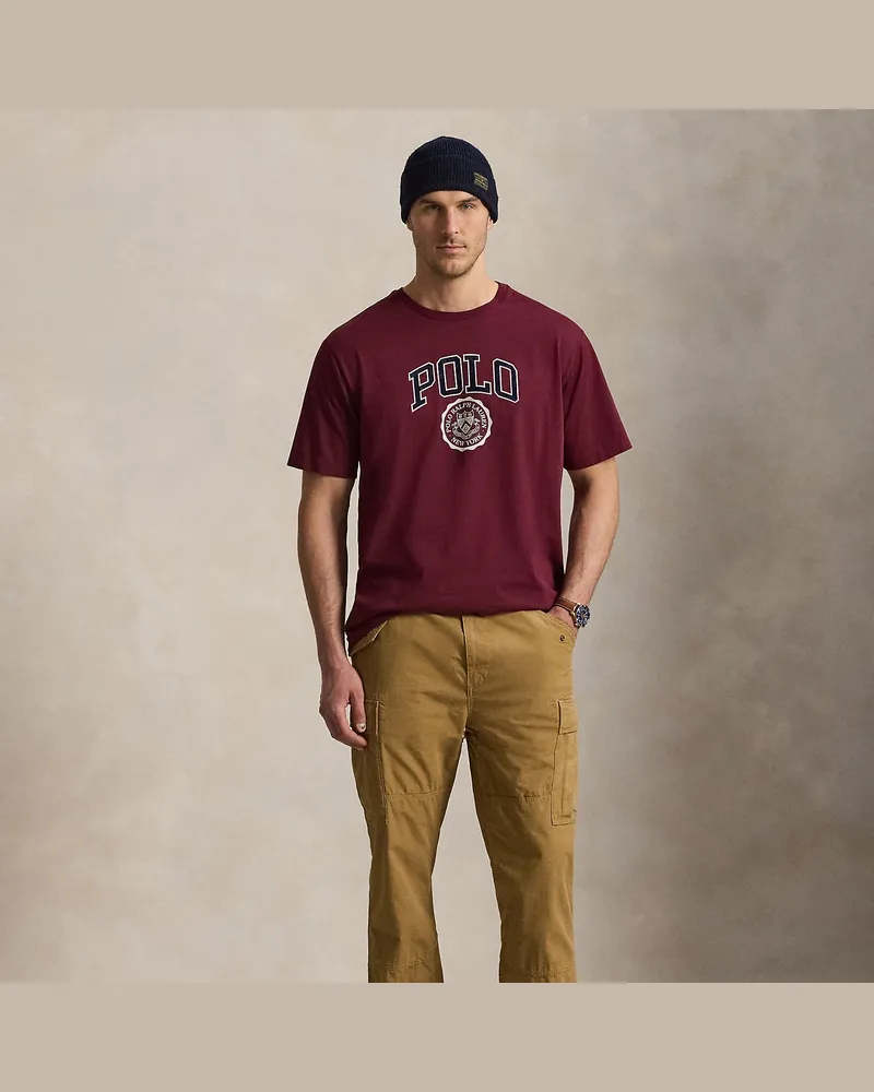 Ralph Lauren Große Größen - Jersey-T-Shirt mit Logo Red