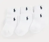 6er-Pack Crew-Socken