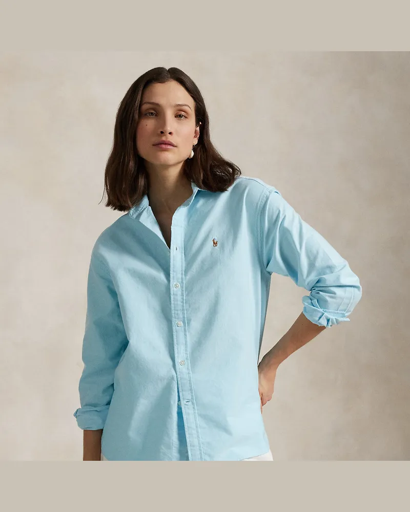 Ralph Lauren Relaxed-Fit Hemd aus Baumwolloxford Blue