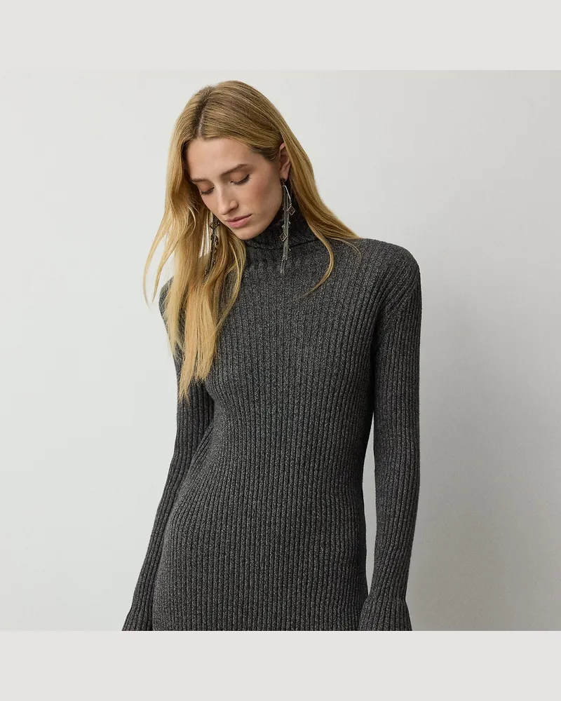 Ralph Lauren Tunika-Pullover aus Seidenmischung Brown