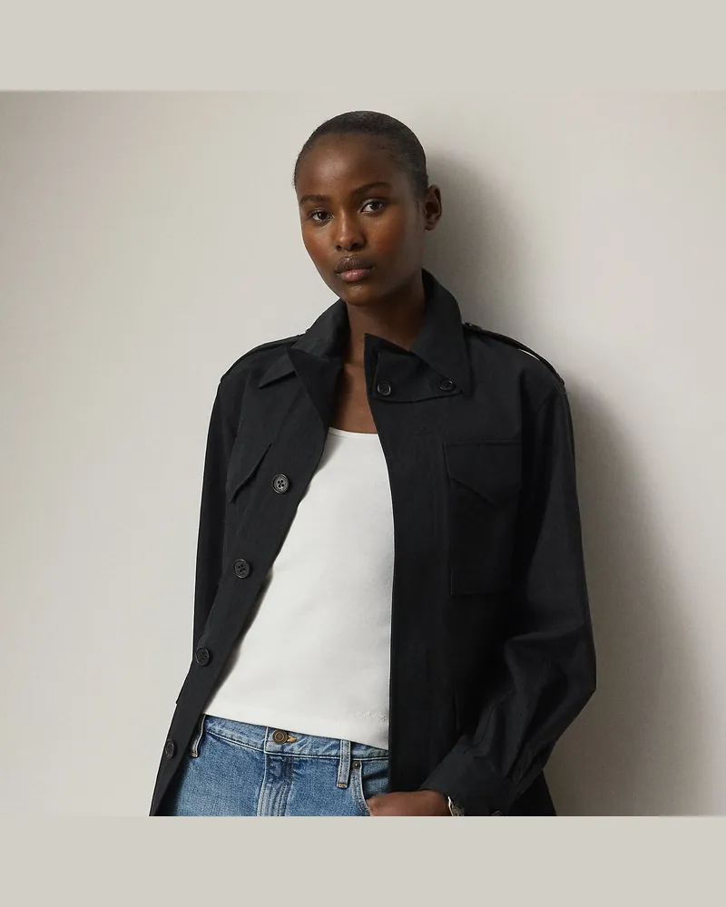 Ralph Lauren Feldjacke Milton aus Twill Black
