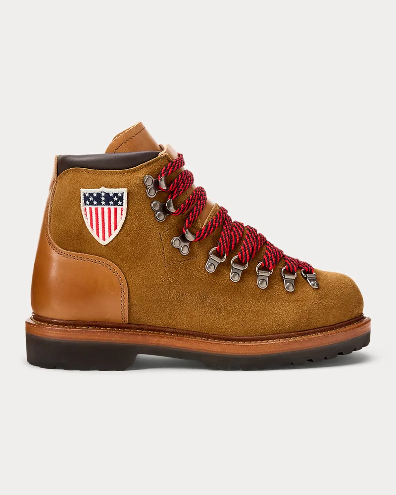 Ralph Lauren Stiefel Team USA Tan
