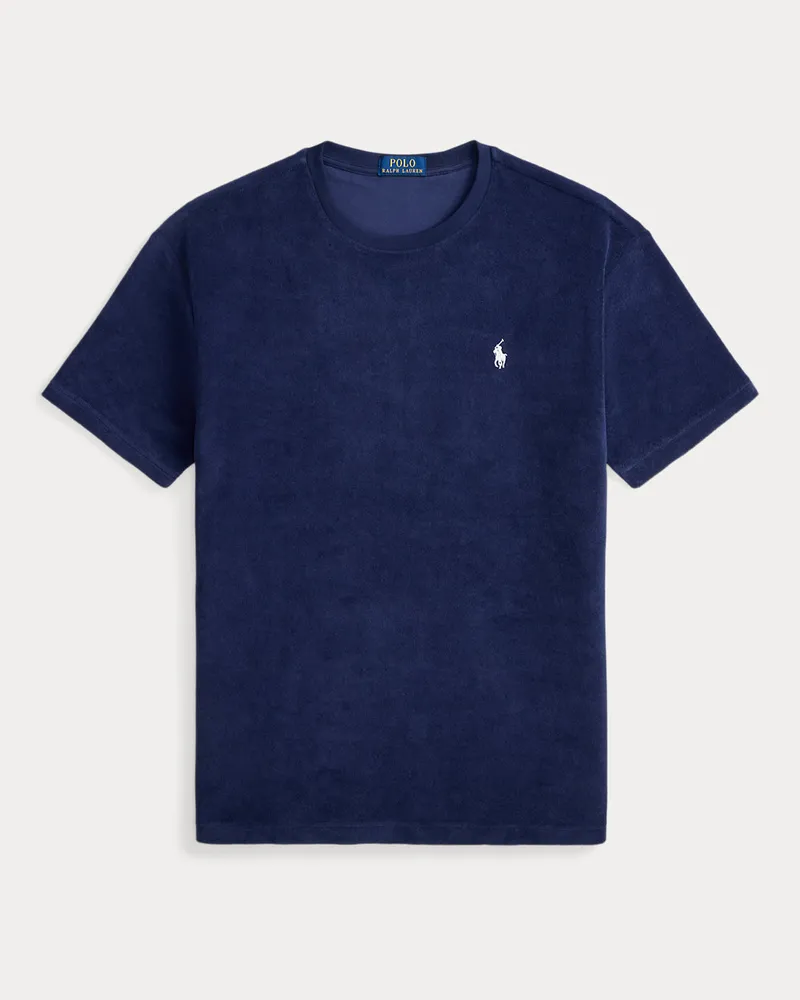 Ralph Lauren Classic-Fit T-Shirt aus Frottee Blue