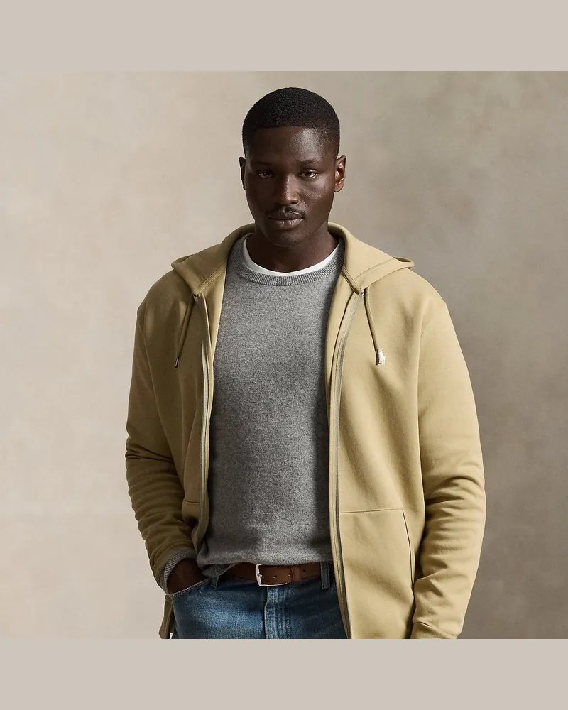 Ralph Lauren Große Größen - Doppellagige Kapuzenjacke Brown